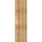 Ekena Millwork Joined Board-n-Batten Shutters w/Z-Bar, Rough Sawn Western Red Cedar, 16 1/8W x 57H, PR RBJ06Z16X057RWR - alternate 3